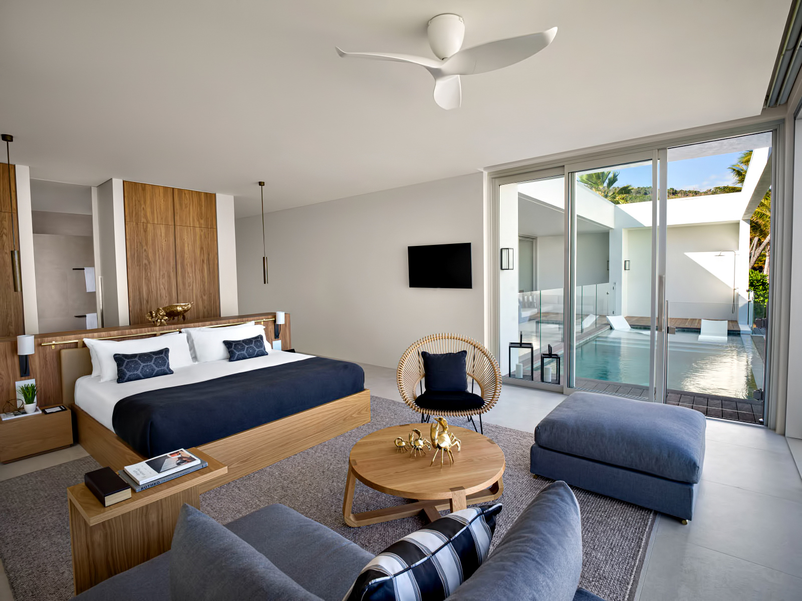 InterContinental Hayman Island Resort – Whitsunday Islands, Australia – Three Bedroom Beach House Master Bedroom