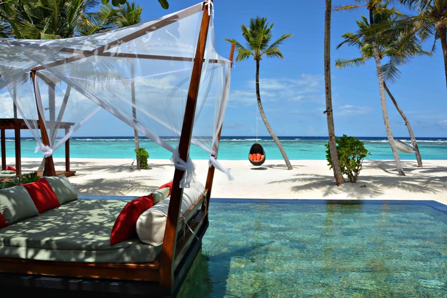 One&Only Reethi Rah Resort - North Male Atoll, Maldives - Grand Beach Villa Oceanfront Pool View