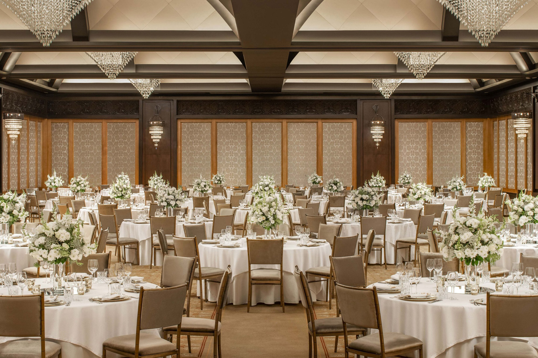 The St. Regis Cairo Hotel – Cairo, Egypt – Astor Grand Ballroom Tables