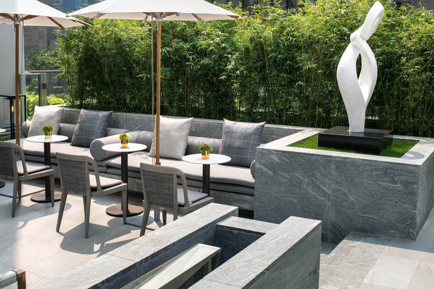 The St. Regis Hong Kong Hotel – Wan Chai, Hong Kong – The Terrace Seating