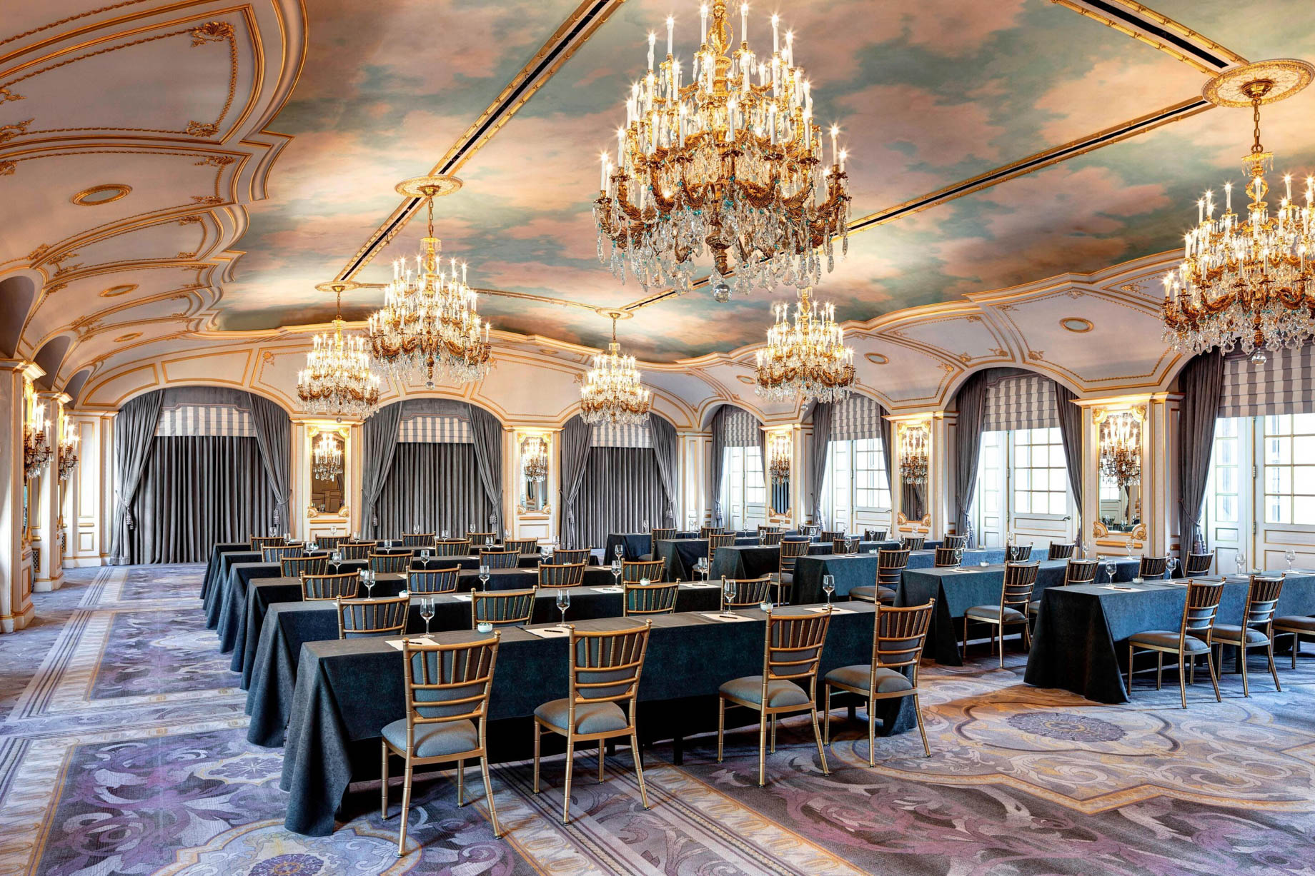 The St. Regis New York Hotel – New York, NY, USA – The St. Regis Roof Classroom Setup