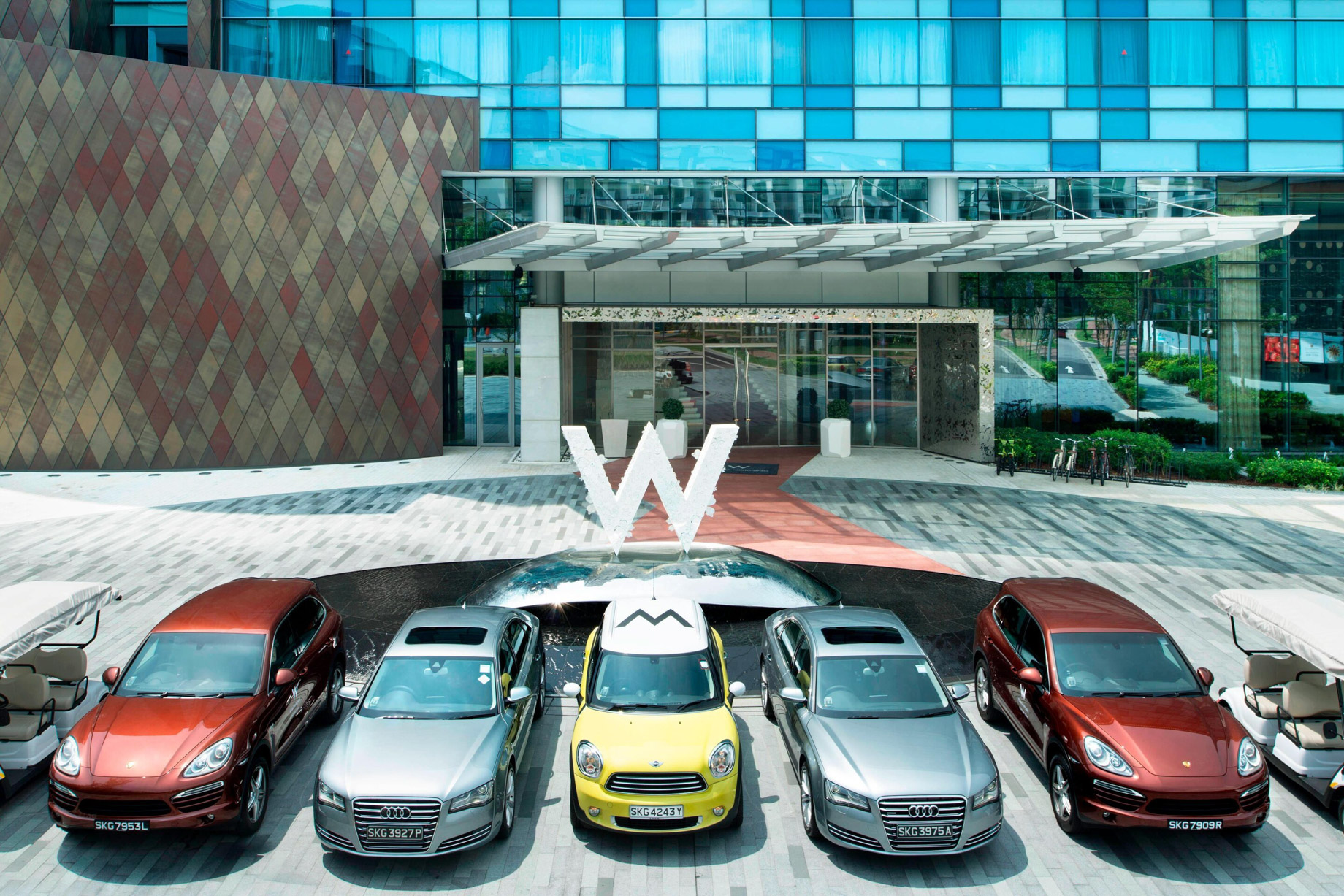 W Singapore Sentosa Cove Hotel – Singapore – Exterior Porte Cochere