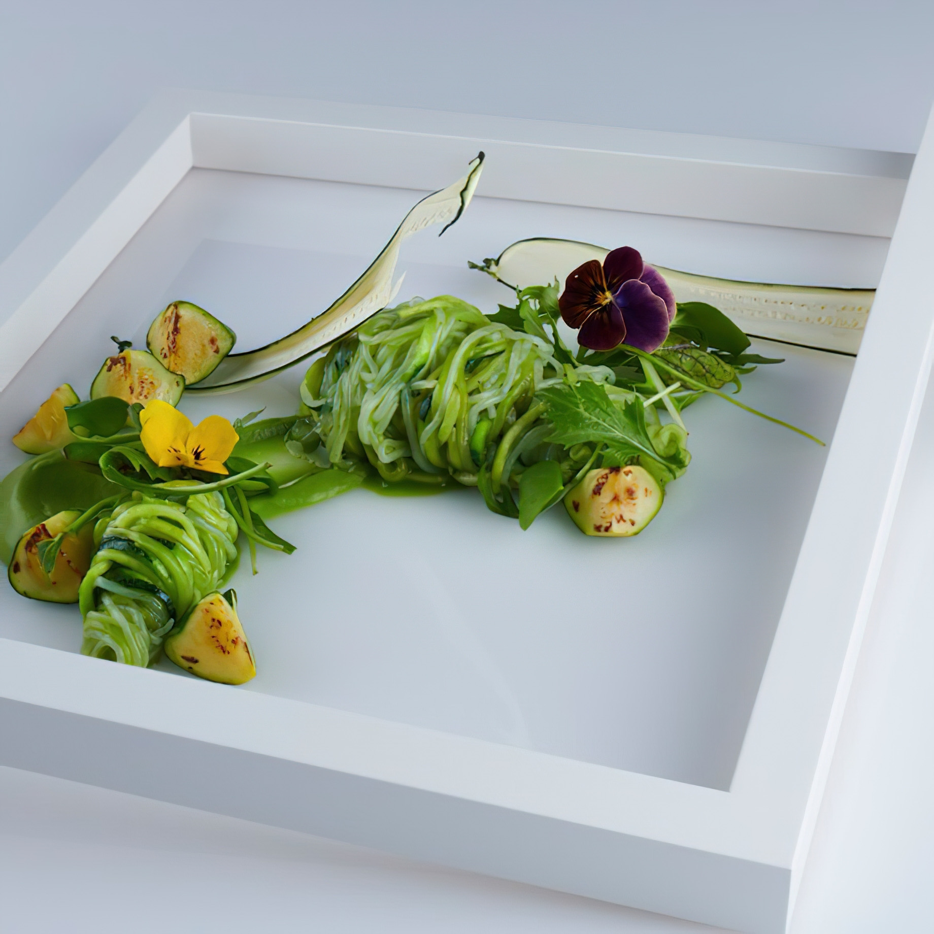 Waldhotel - Burgenstock Hotels & Resort - Obburgen, Switzerland - Healthy Green Colour Cuisine