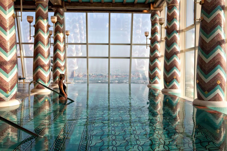 Burj Al Arab Jumeirah Hotel - Dubai, UAE - Talise Spa Pool