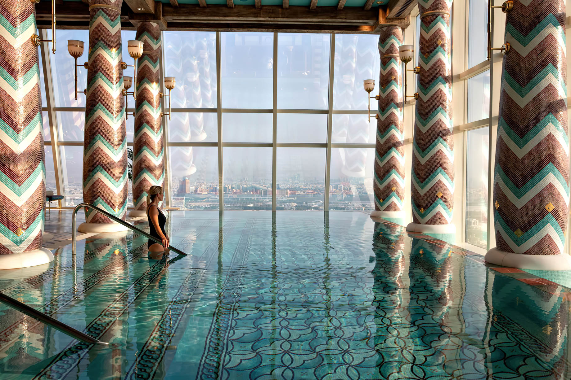 Burj Al Arab Jumeirah Hotel – Dubai, UAE – Talise Spa Pool