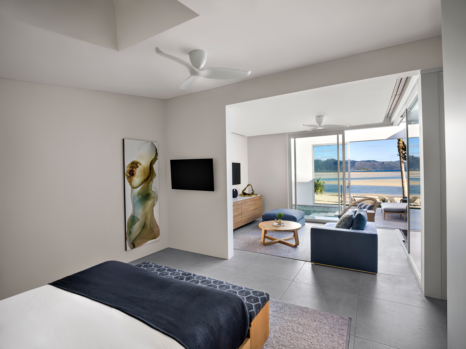 InterContinental Hayman Island Resort – Whitsunday Islands, Australia – Three Bedroom Beach House Master Bedroom