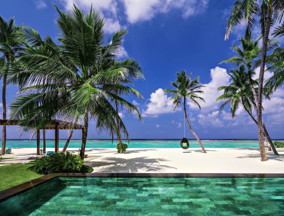 One&Only Reethi Rah Resort - North Male Atoll, Maldives - Grand Beach Villa Beachfront Pool View