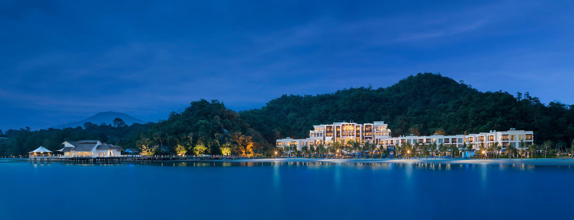 The St. Regis Langkawi Resort – Langkawi, Malaysia – Resort Ocean View Night