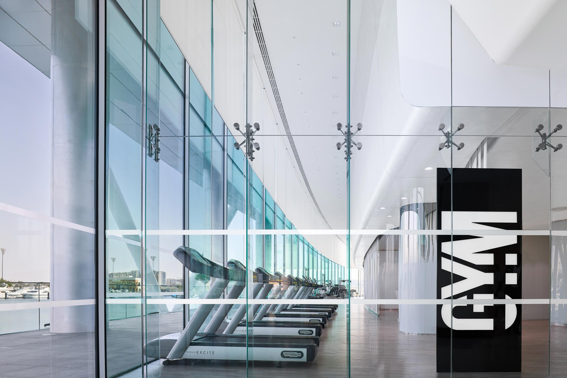 W Abu Dhabi Yas Island Hotel – Abu Dhabi, UAE – FIT Gym Entrance