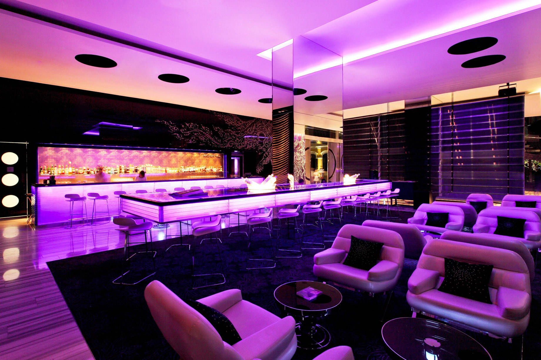 W Bangkok Hotel – Bangkok, Thailand – WOOBAR Lounge Bar