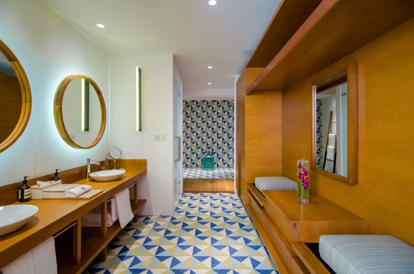 Amilla Fushi Resort and Residences - Baa Atoll, Maldives - Oceanfront Beach Residence Bathroom