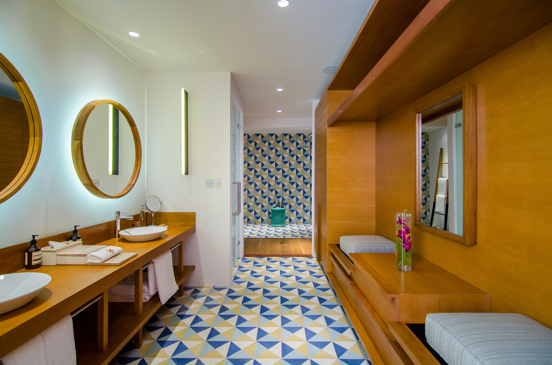 Amilla Fushi Resort and Residences – Baa Atoll, Maldives – Oceanfront Beach Residence Bathroom