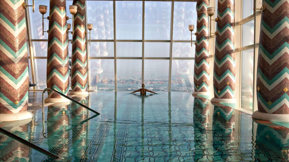 Burj Al Arab Jumeirah Hotel - Dubai, UAE - Talise Spa Pool