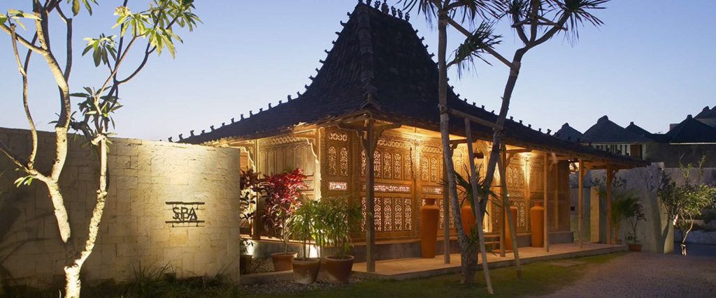 Bvlgari Resort Bali - Uluwatu, Bali, Indonesia - The Bvlgari Spa Exterior Sunset