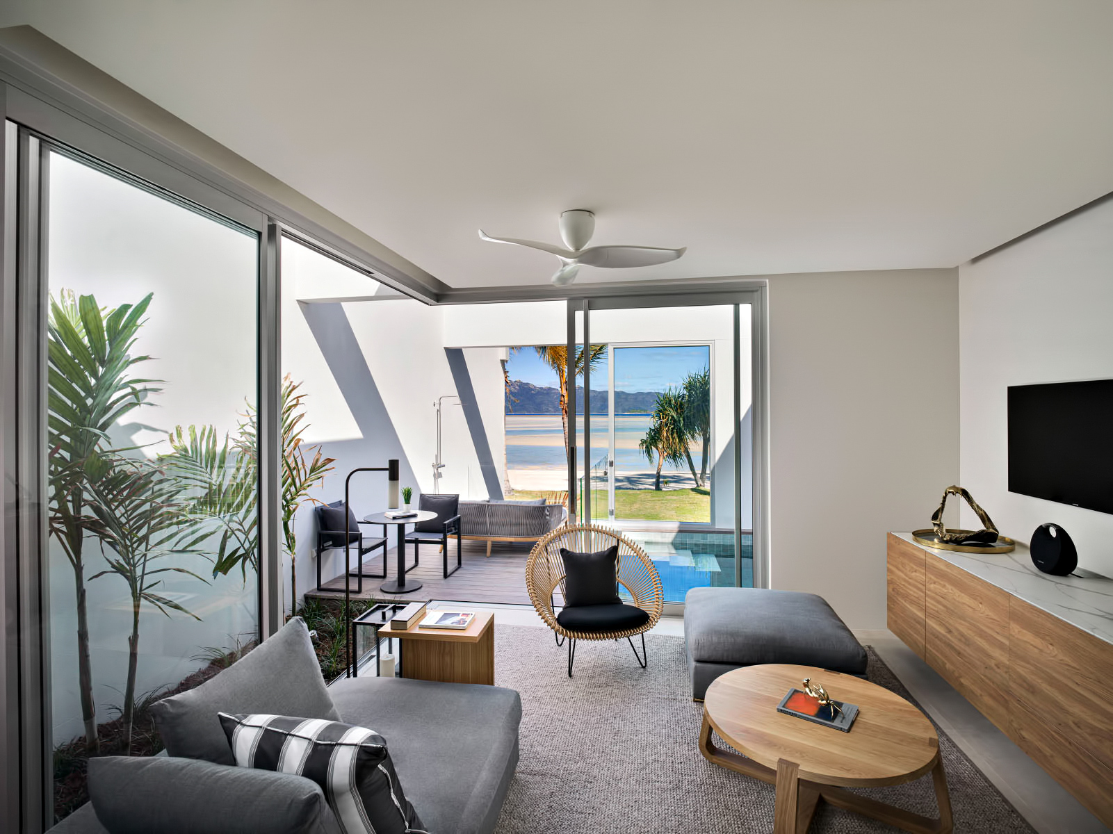 InterContinental Hayman Island Resort – Whitsunday Islands, Australia – Three Bedroom Beach House Lounge Area