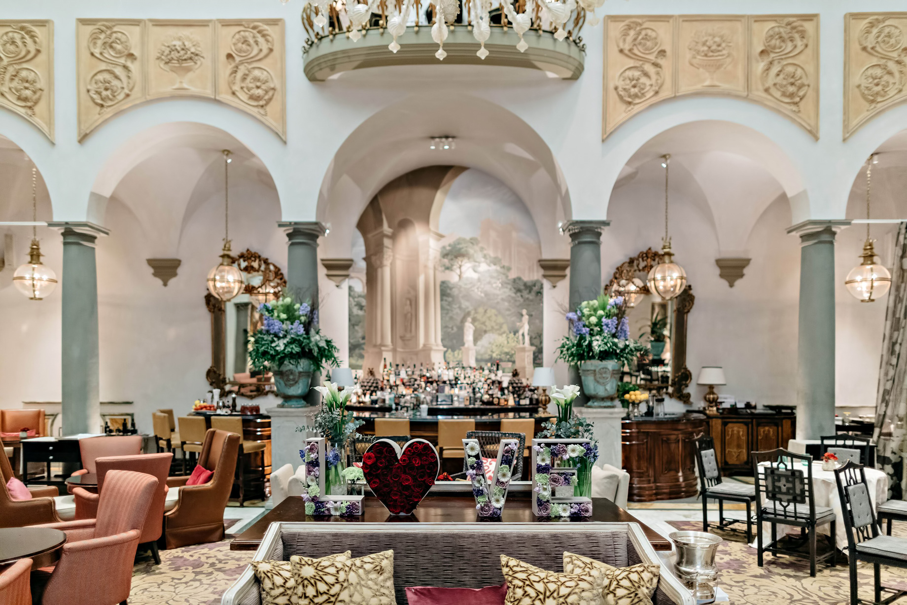 The St. Regis Florence Hotel – Florence, Italy – Winter Garden By Caino St. Valentine