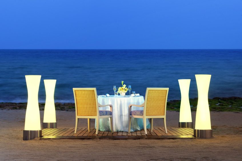 The St. Regis Sanya Yalong Bay Resort - Hainan, China - Romantic Dinner
