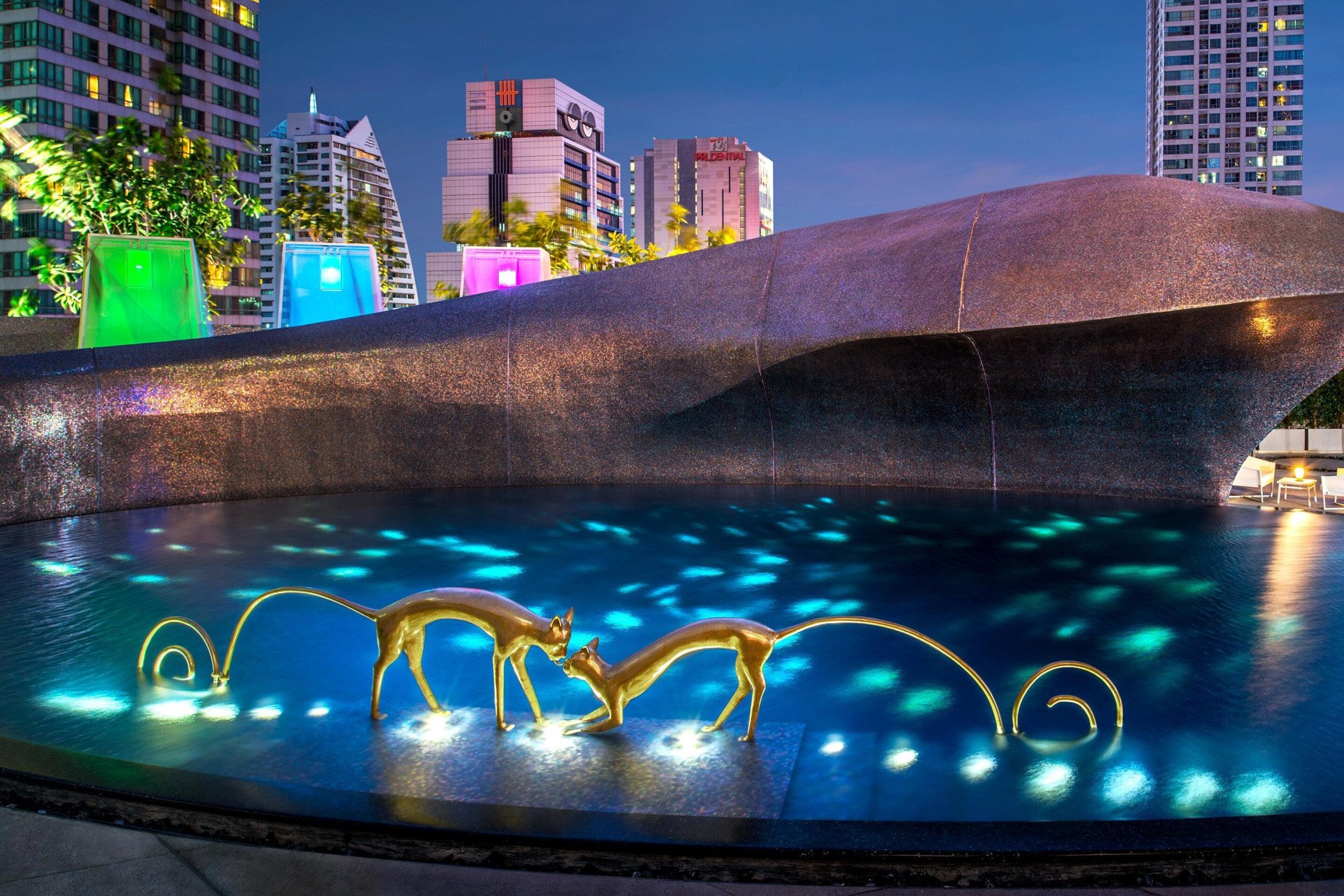 W Bangkok Hotel – Bangkok, Thailand – WET Deck