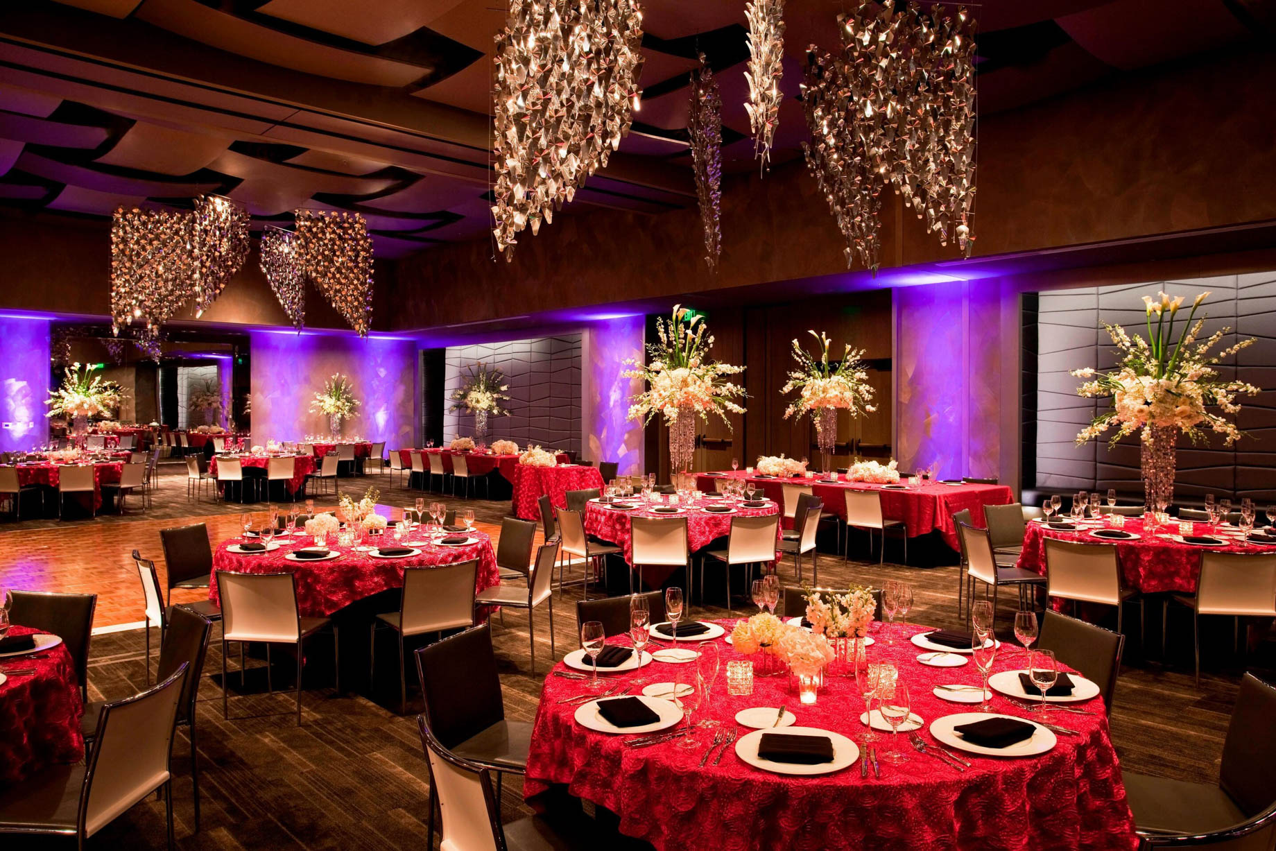 W Fort Lauderdale Hotel – Fort Lauderdale, FL, USA – Great Room Banquet Setup