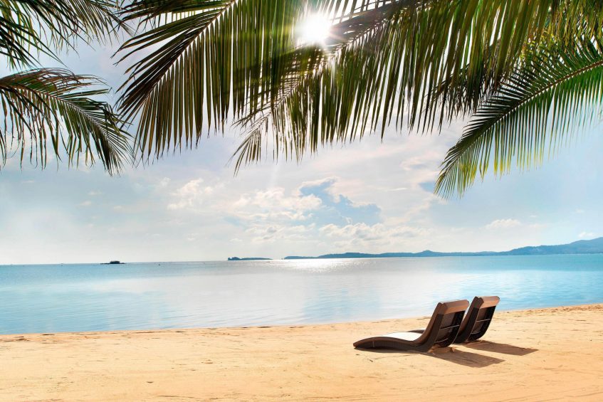 W Koh Samui Resort - Thailand - W Beach Lounge Chairs
