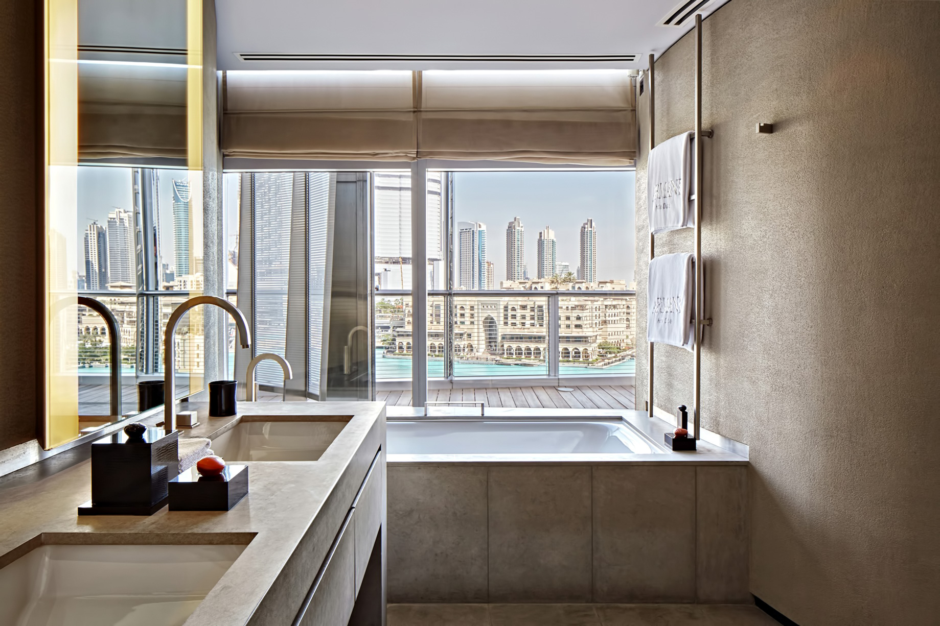 Armani Hotel Dubai – Burj Khalifa, Dubai, UAE – Armani Bathroom