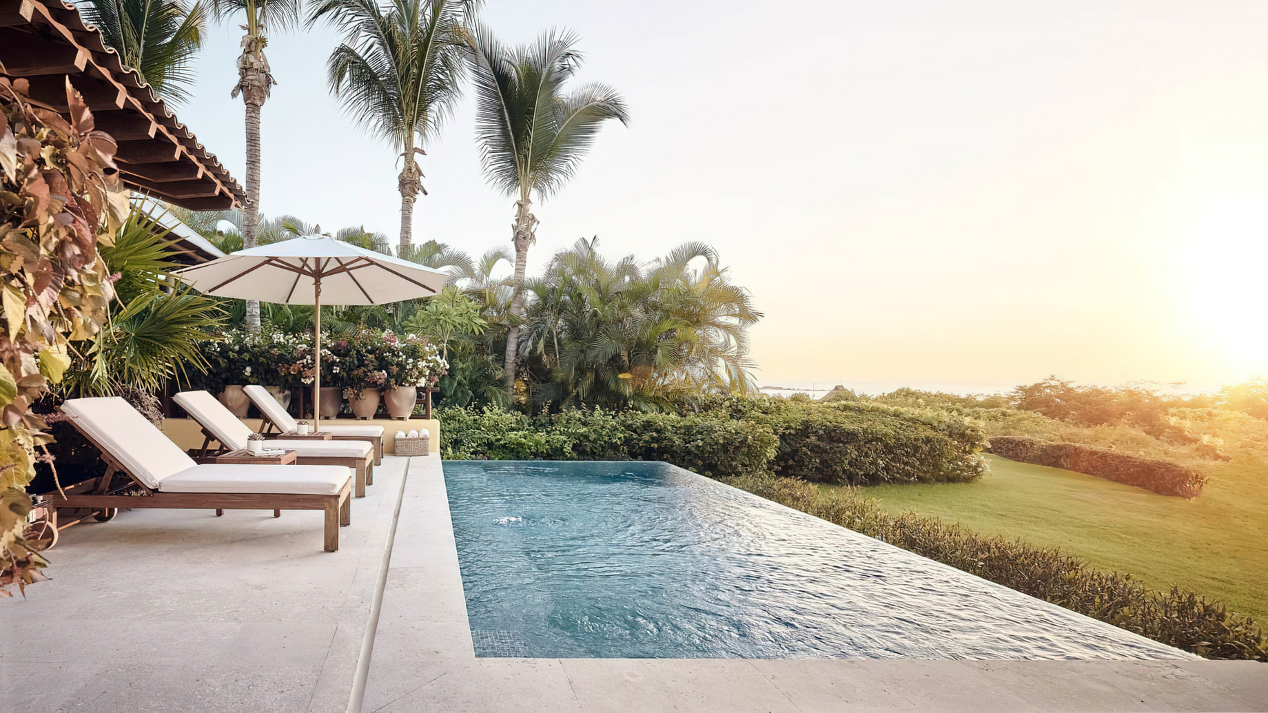 Four Seasons Resort Punta Mita – Nayarit, Mexico – Invierno Ocean Villa Pool Deck View