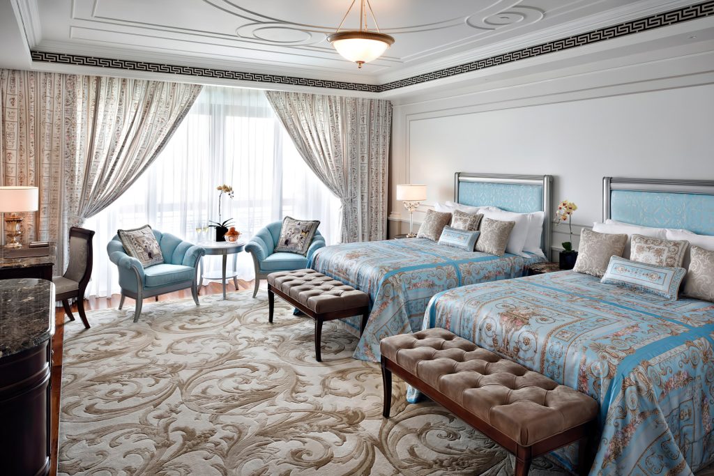 Palazzo Versace Dubai Hotel - Jaddaf Waterfront, Dubai, UAE - Permiere Versace Twin Bedroom