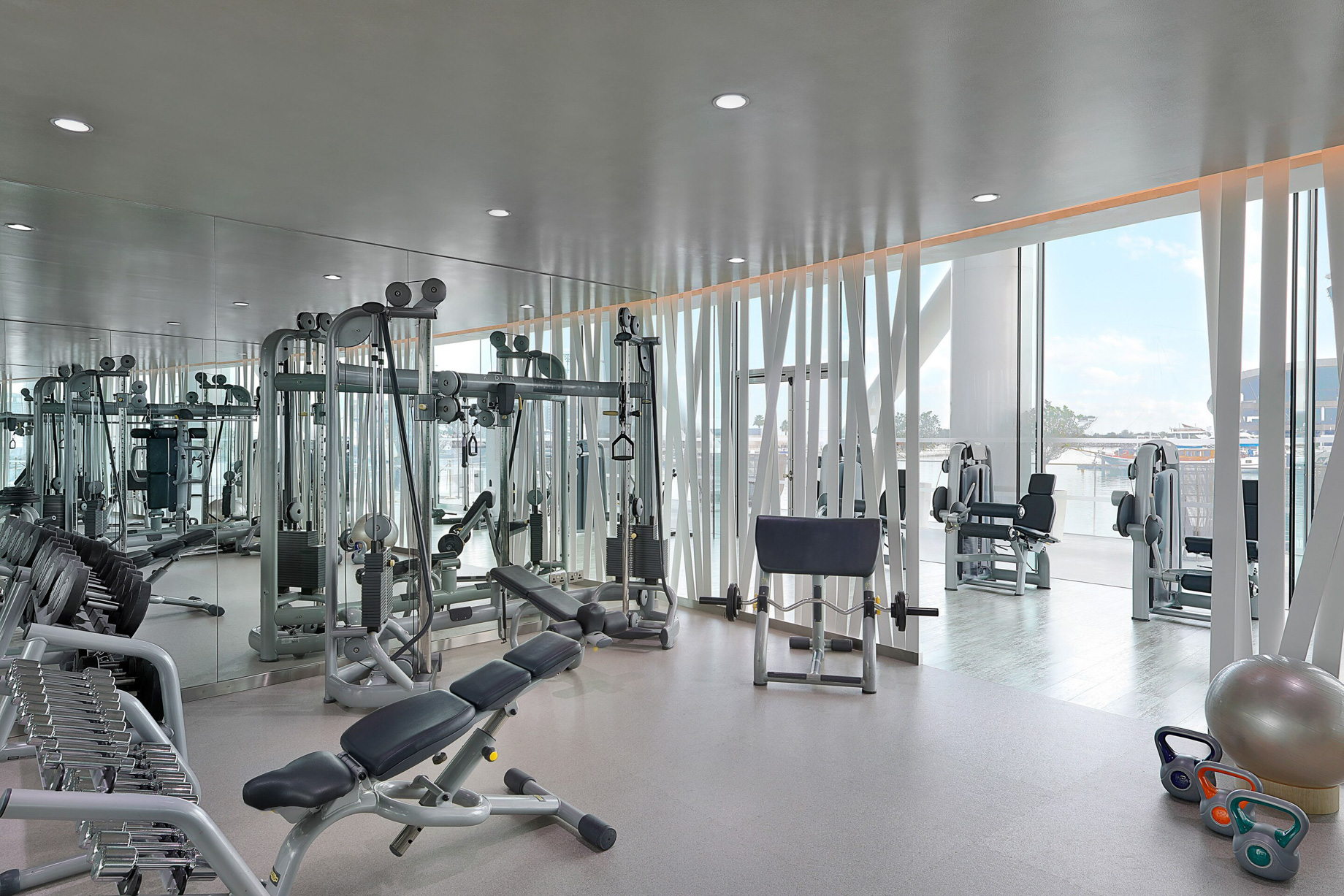 W Abu Dhabi Yas Island Hotel – Abu Dhabi, UAE – FIT Gym