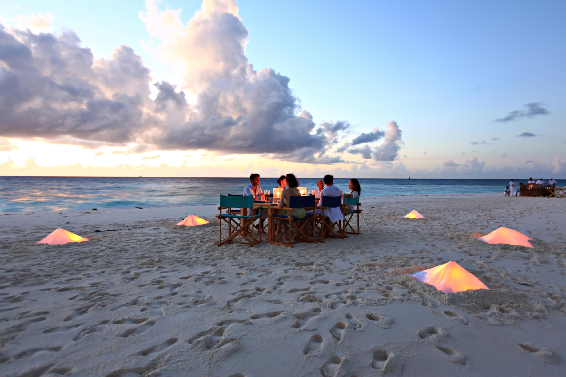 Six Senses Laamu Resort – Laamu Atoll, Maldives – Private Sandbank Dining