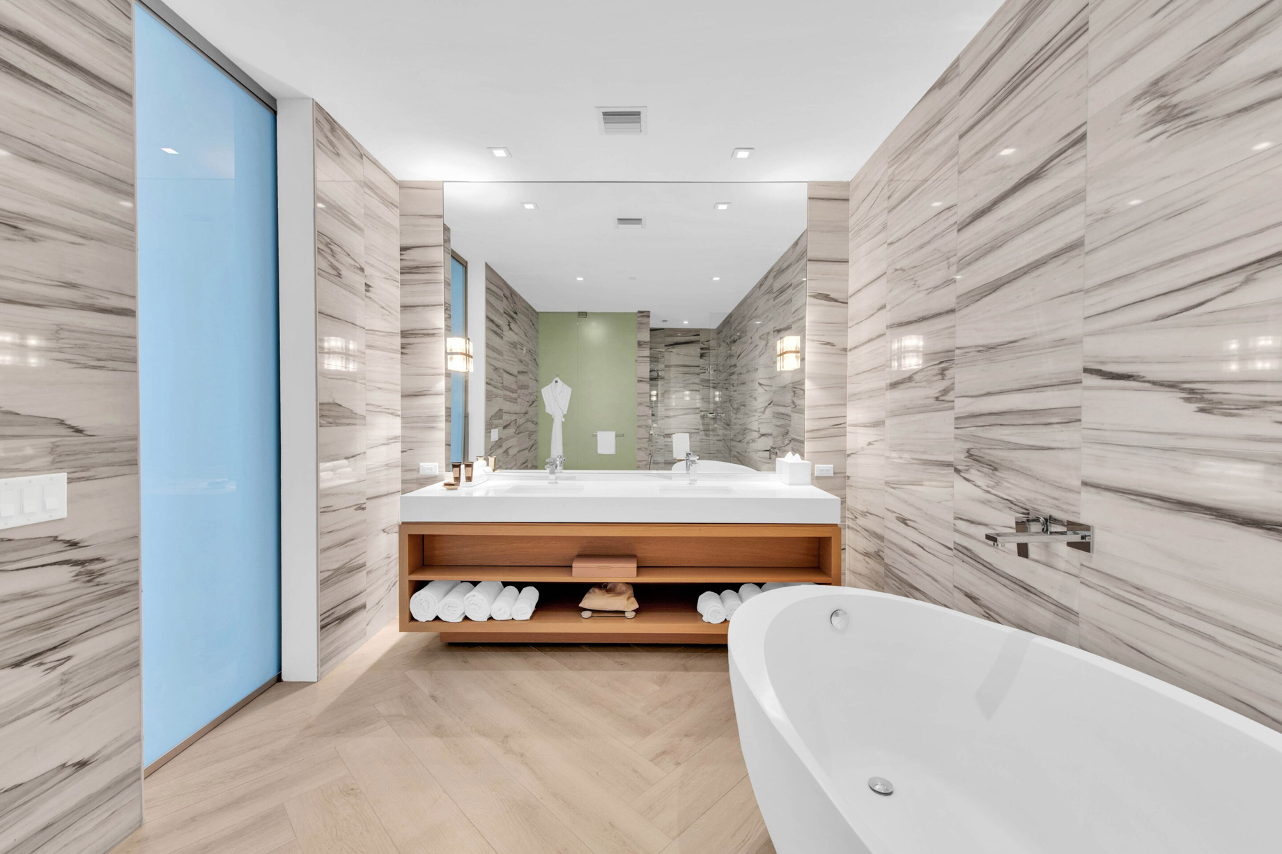 W South Beach Hotel - Miami Beach, FL, USA - Ocean View Penthouse Suite Bathroom