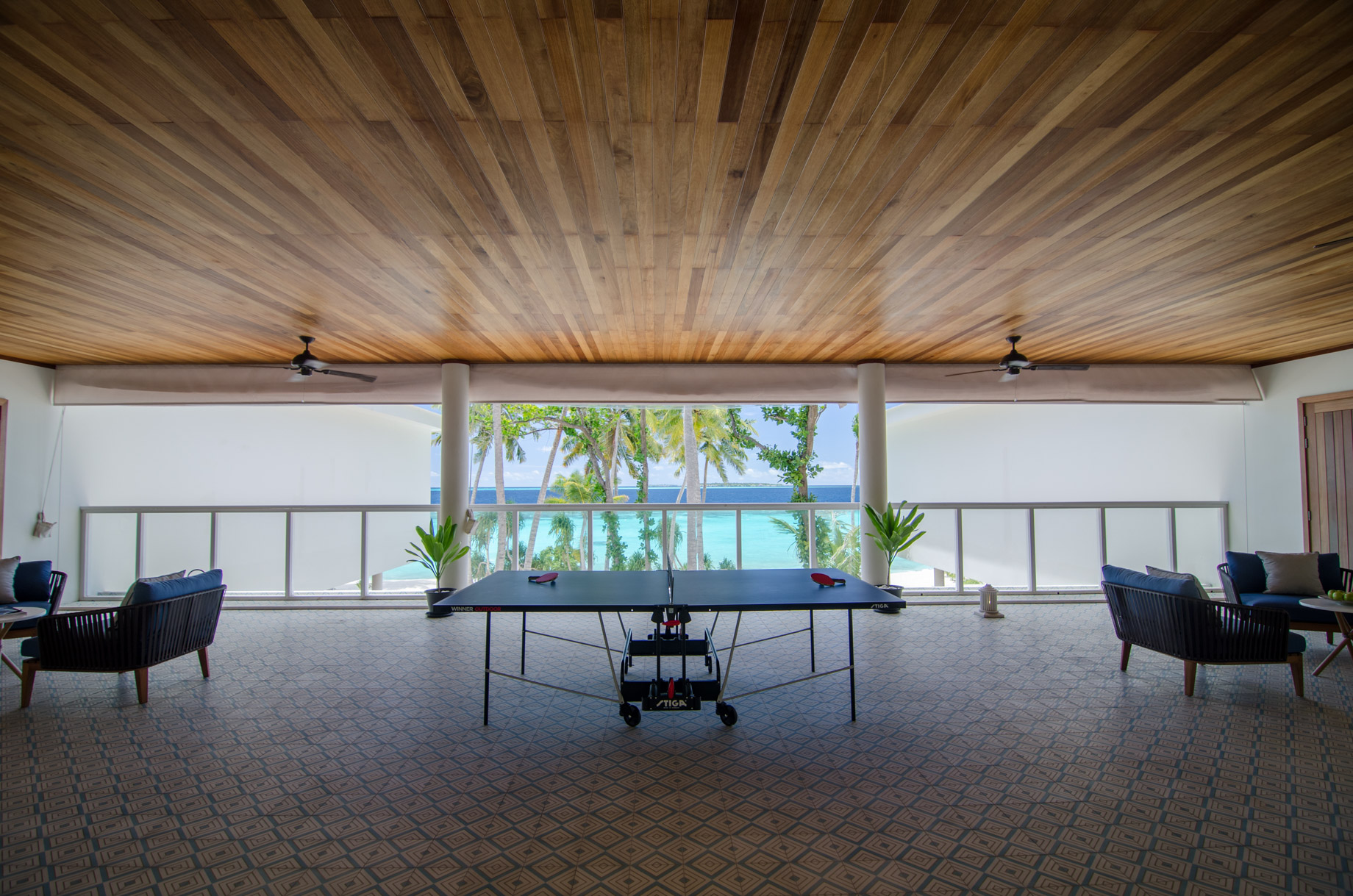 Amilla Fushi Resort and Residences – Baa Atoll, Maldives – Oceanfront Beach Residence Recreation Room