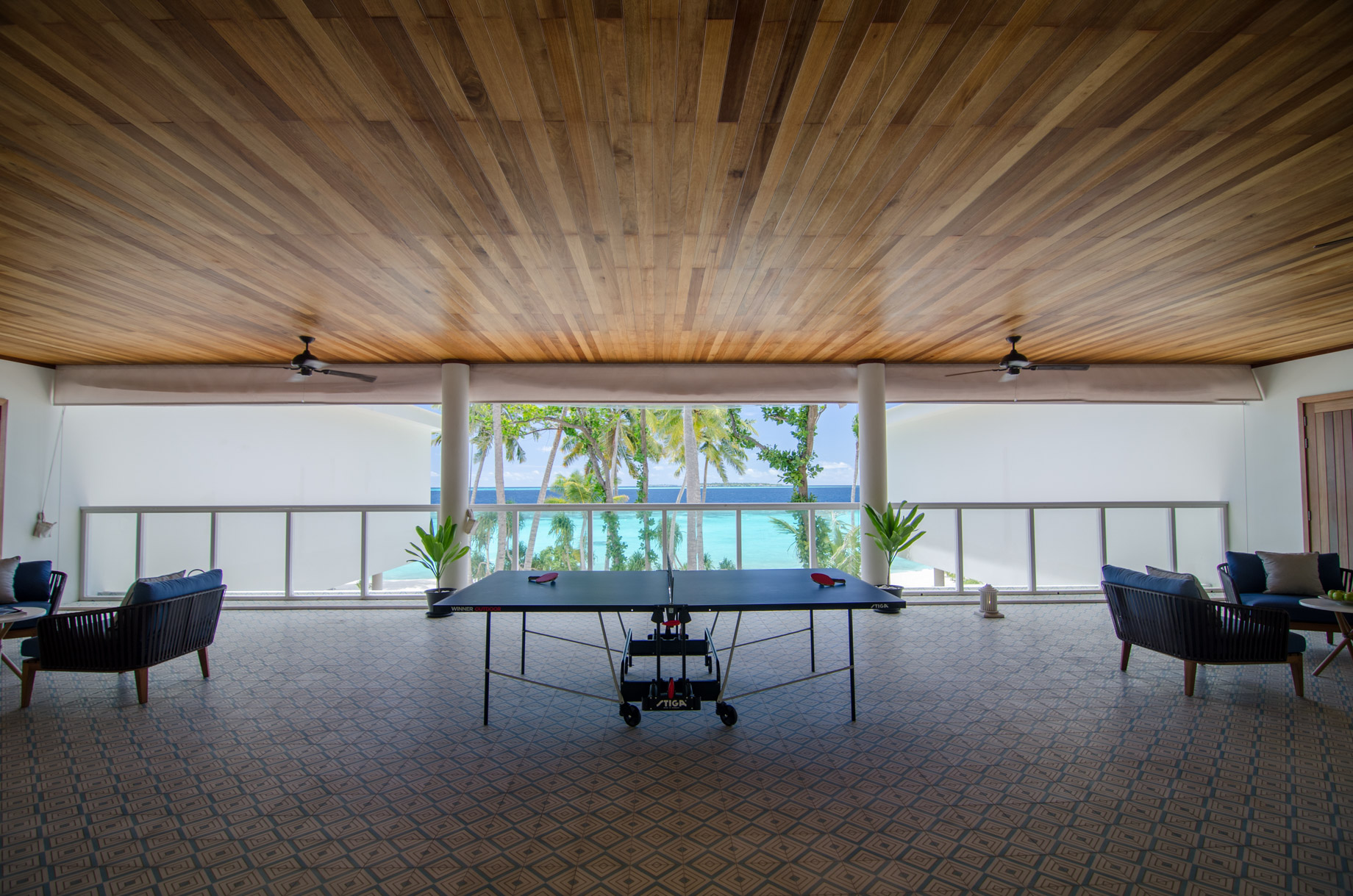 Amilla Fushi Resort and Residences - Baa Atoll, Maldives - Oceanfront Beach Residence Recreation Room