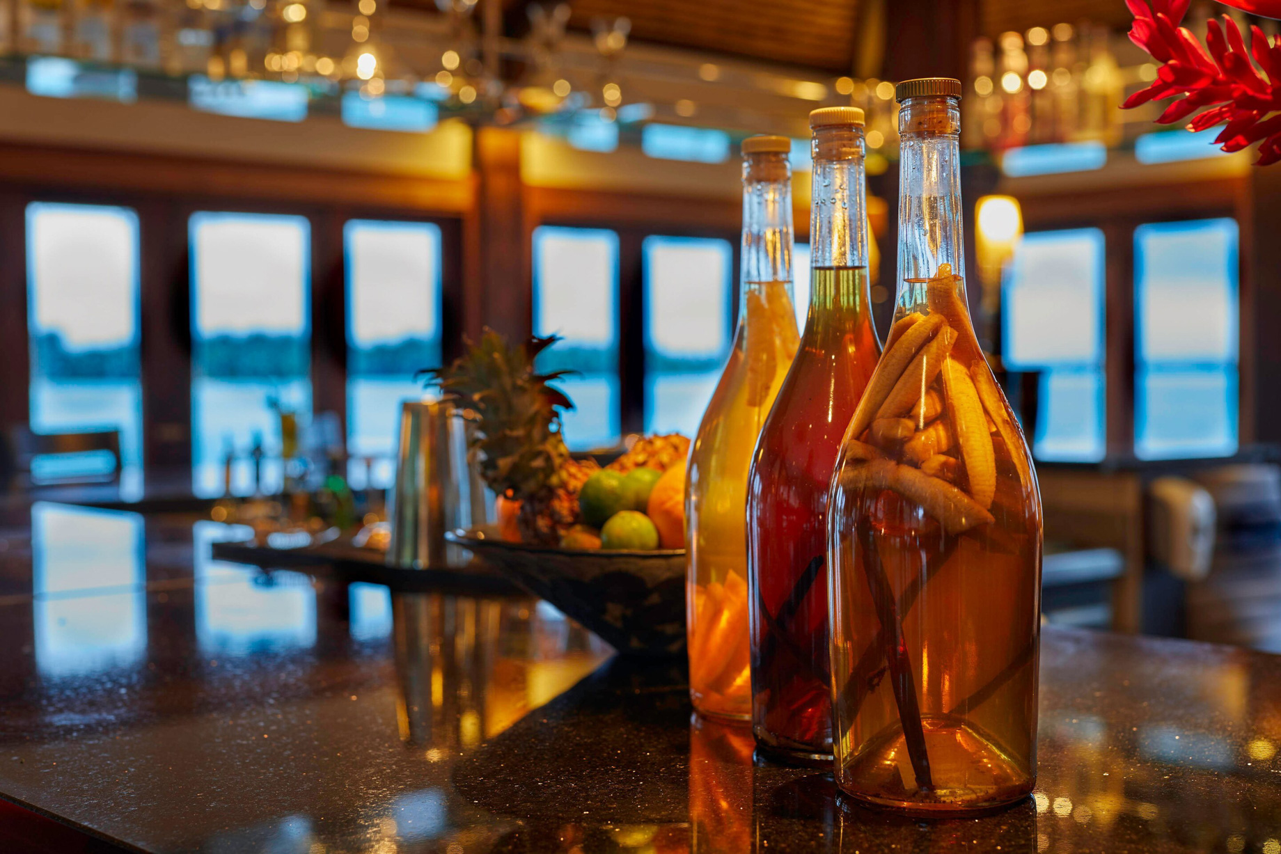 The St. Regis Bora Bora Resort - Bora Bora, French Polynesia - Lagoon Restaurant by Jean Georges Bar