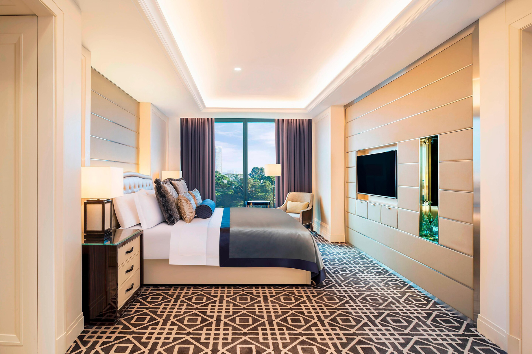 The St. Regis Kuala Lumpur Hotel – Kuala Lumpur, Malaysia – Caroline Astor Suite Bedroom