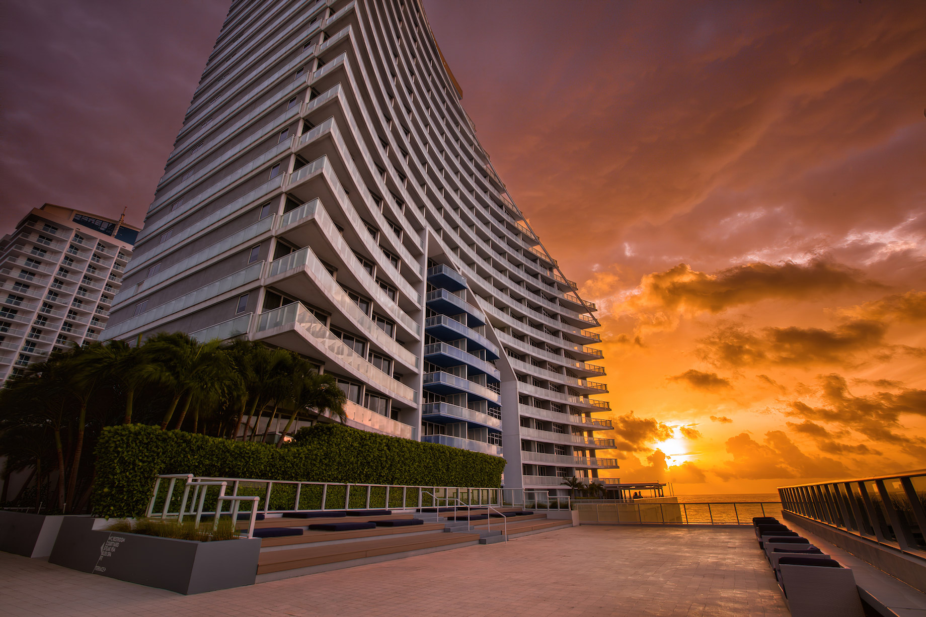 W Fort Lauderdale Hotel – Fort Lauderdale, FL, USA – Hotel Sunset