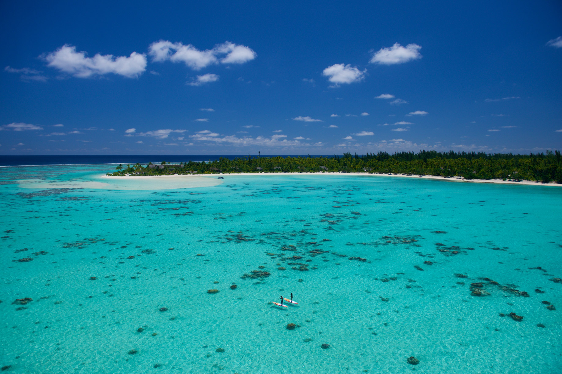 The Brando Resort – Tetiaroa Private Island, French Polynesia – Tropical Ocean Paddle Boarding