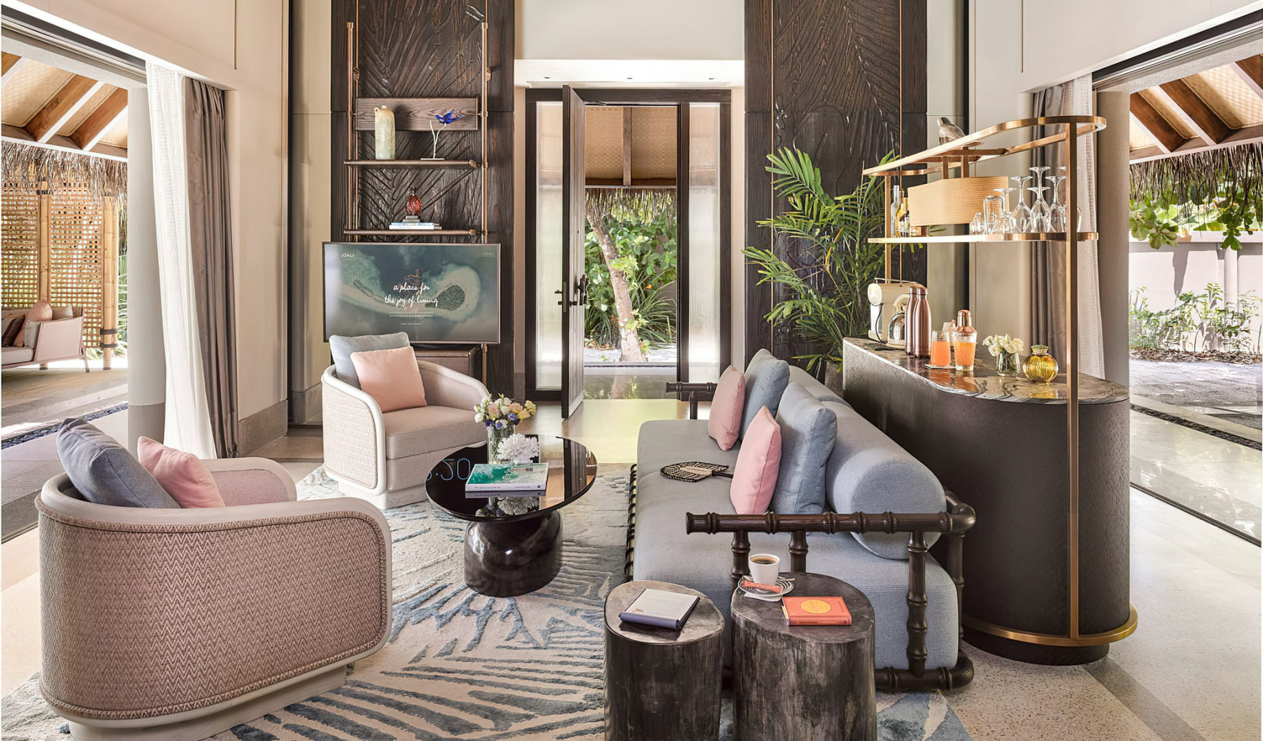 JOALI Maldives Resort - Muravandhoo Island, Maldives - Luxury Villa Master Living Room