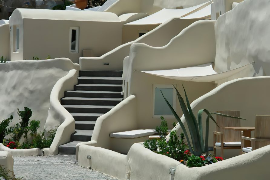 Mystique Hotel Santorini – Oia, Santorini Island, Greece - Exterior Stairs