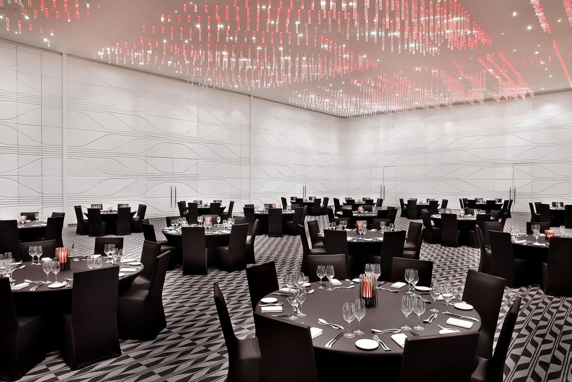 W Abu Dhabi Yas Island Hotel - Abu Dhabi, UAE - Great Room Cocktail Dinner