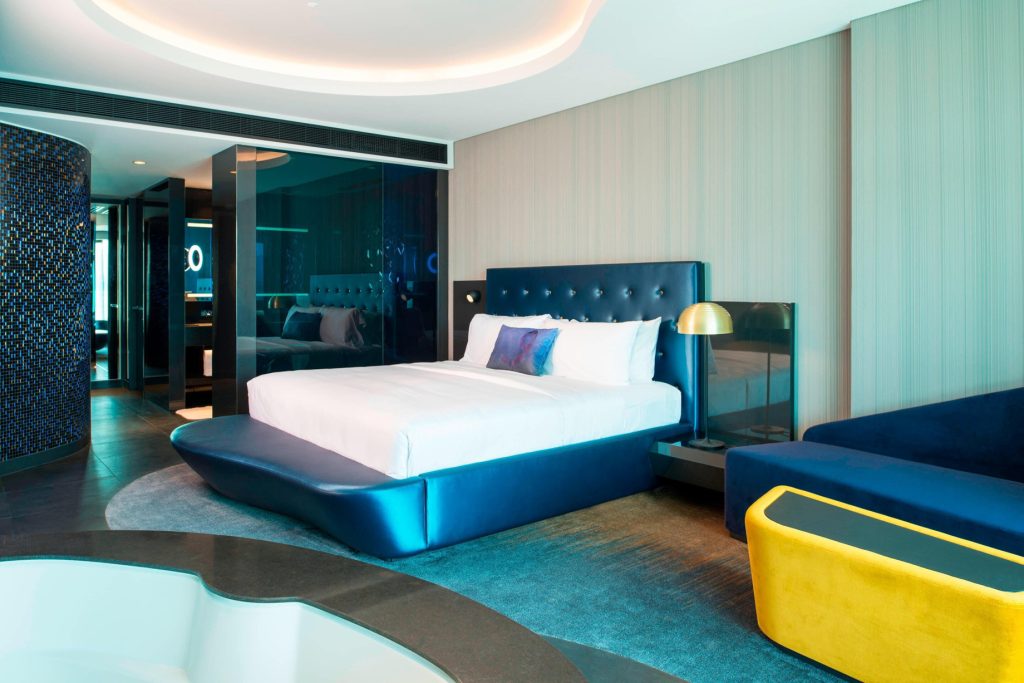 W Dubai The Palm Resort - Dubai, UAE - W Suite Bedroom