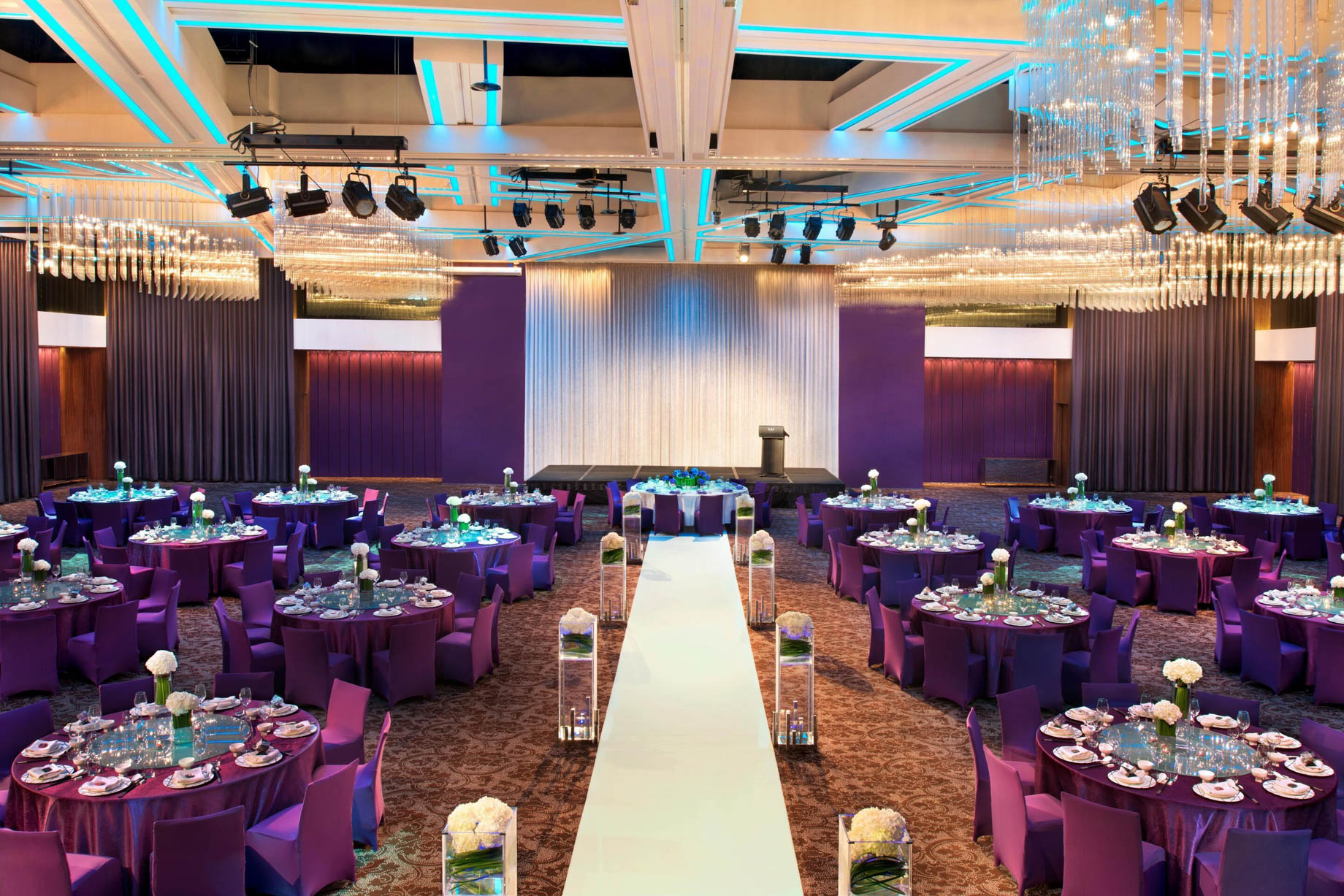W Taipei Hotel - Taipei, Taiwan - Mega Meeting Room Wedding Reception