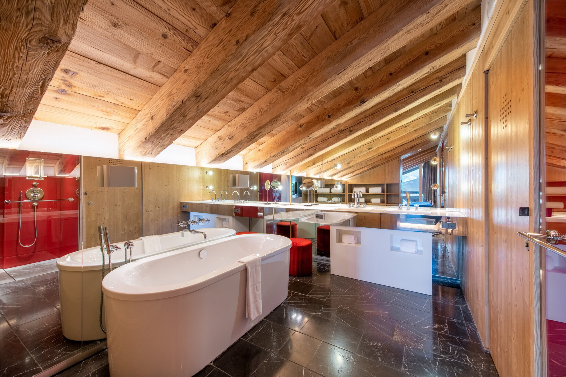 W Verbier Hotel – Verbier, Switzerland – Fantastic Suite Bathroom Tub