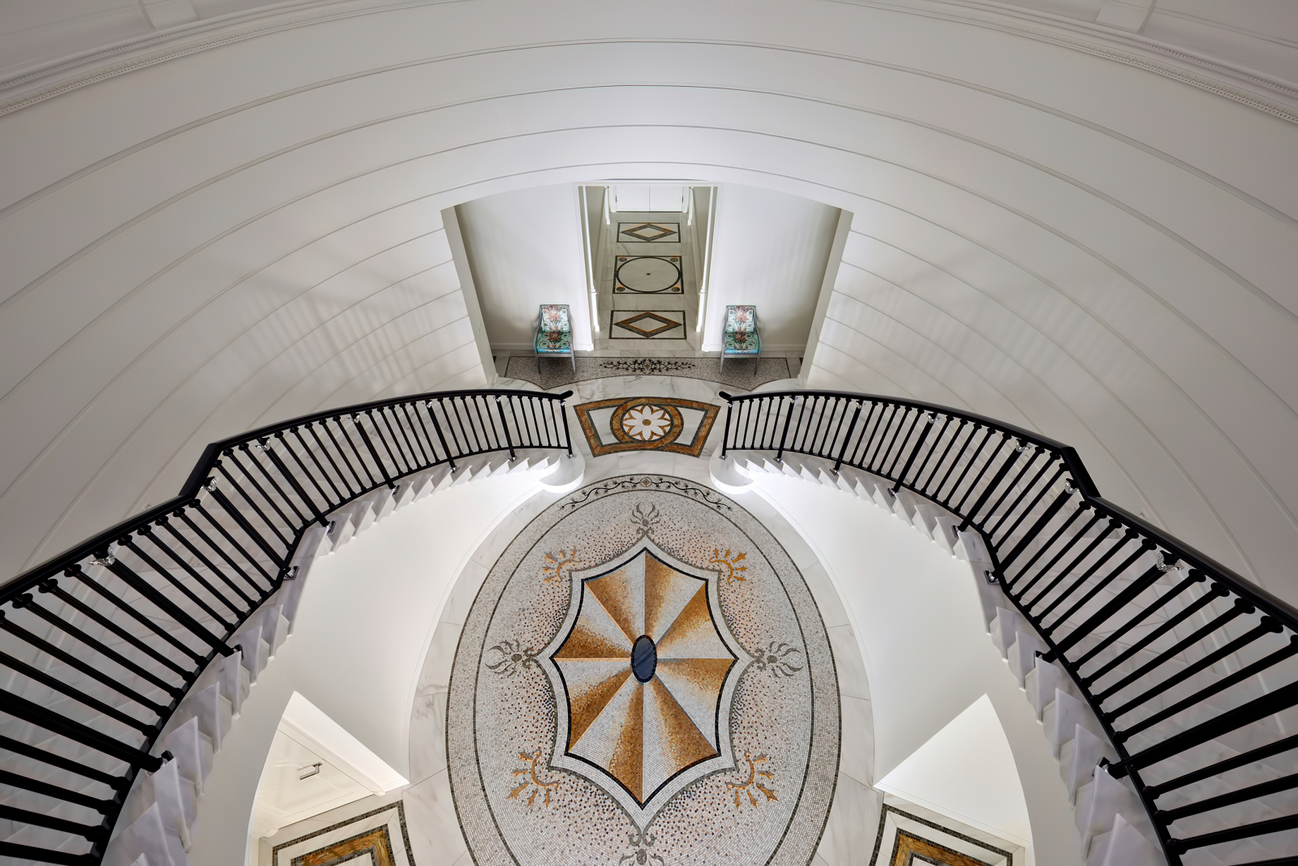 Palazzo Versace Dubai Hotel – Jaddaf Waterfront, Dubai, UAE – Versace 6 Bedroom Residence Stairwell Entrance