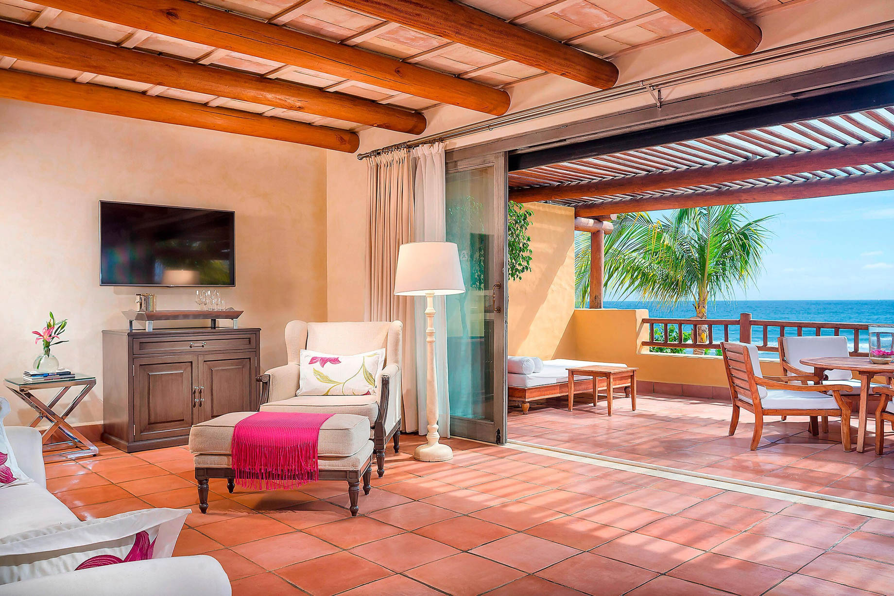The St. Regis Punta Mita Resort – Nayarit, Mexico – Ocean View Deluxe Suite Living Room
