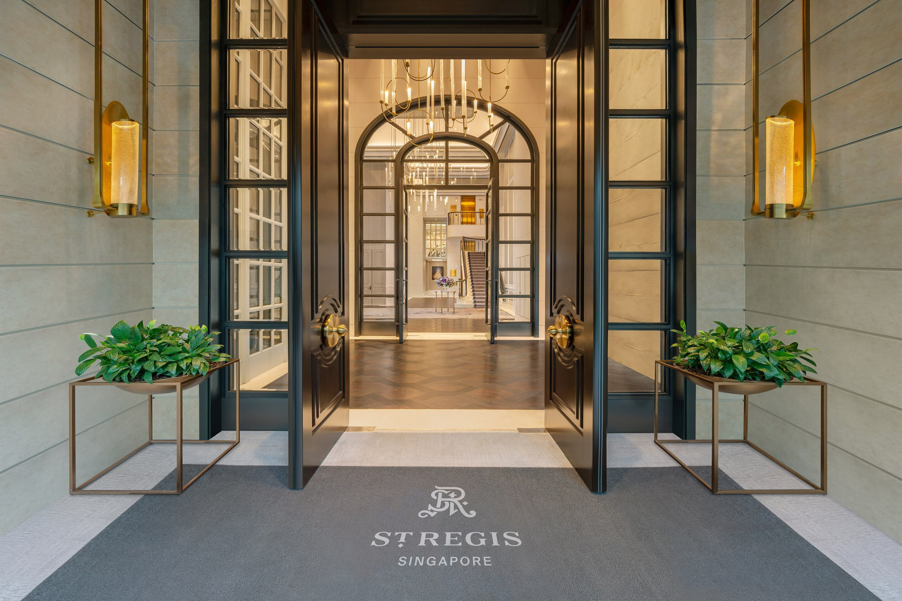 The St. Regis Singapore Hotel – Singapore – Caroline’s Mansion Grand Entrance