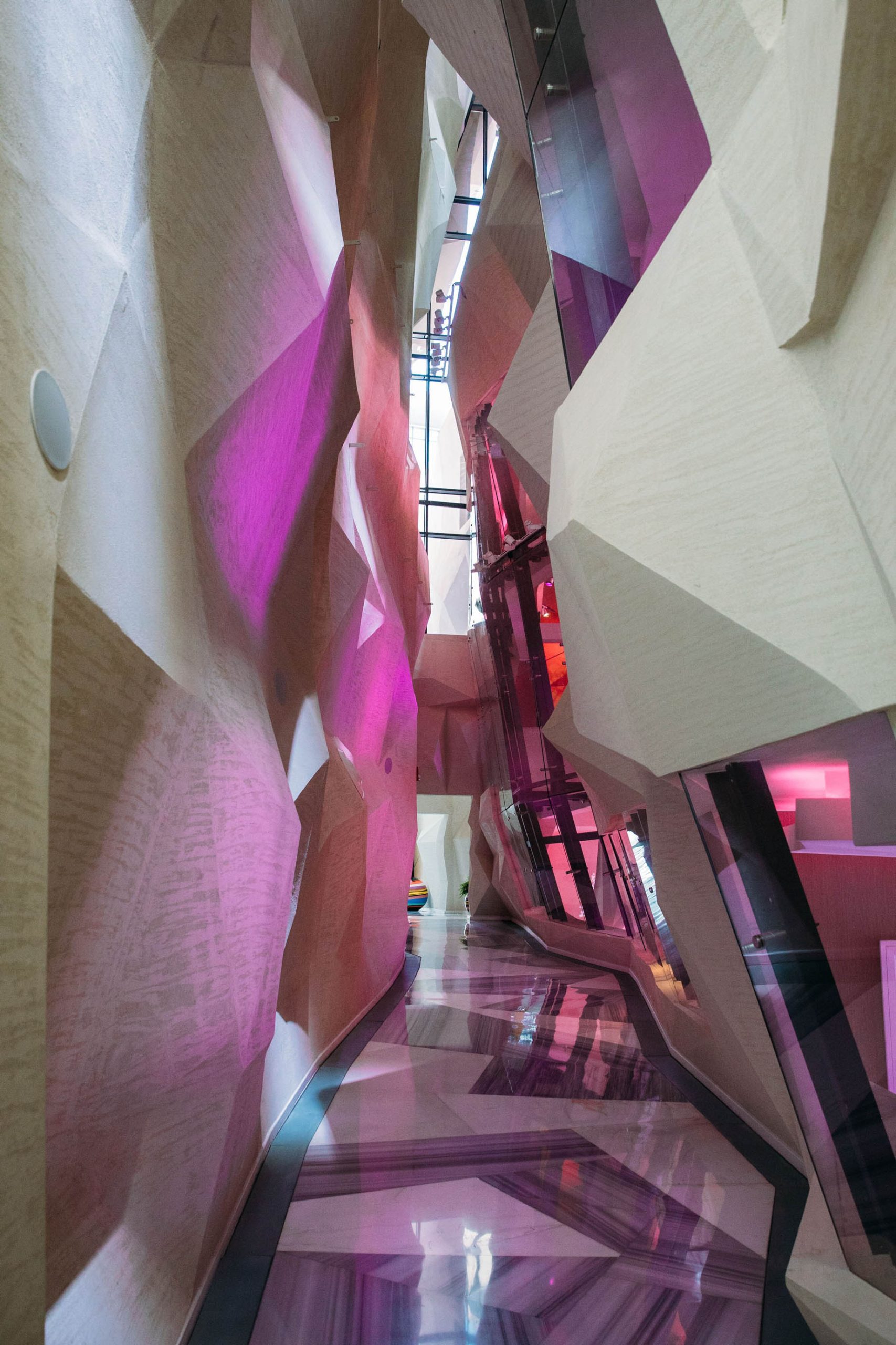 W Amman Hotel – Amman, Jordan – The Canyon Hallway