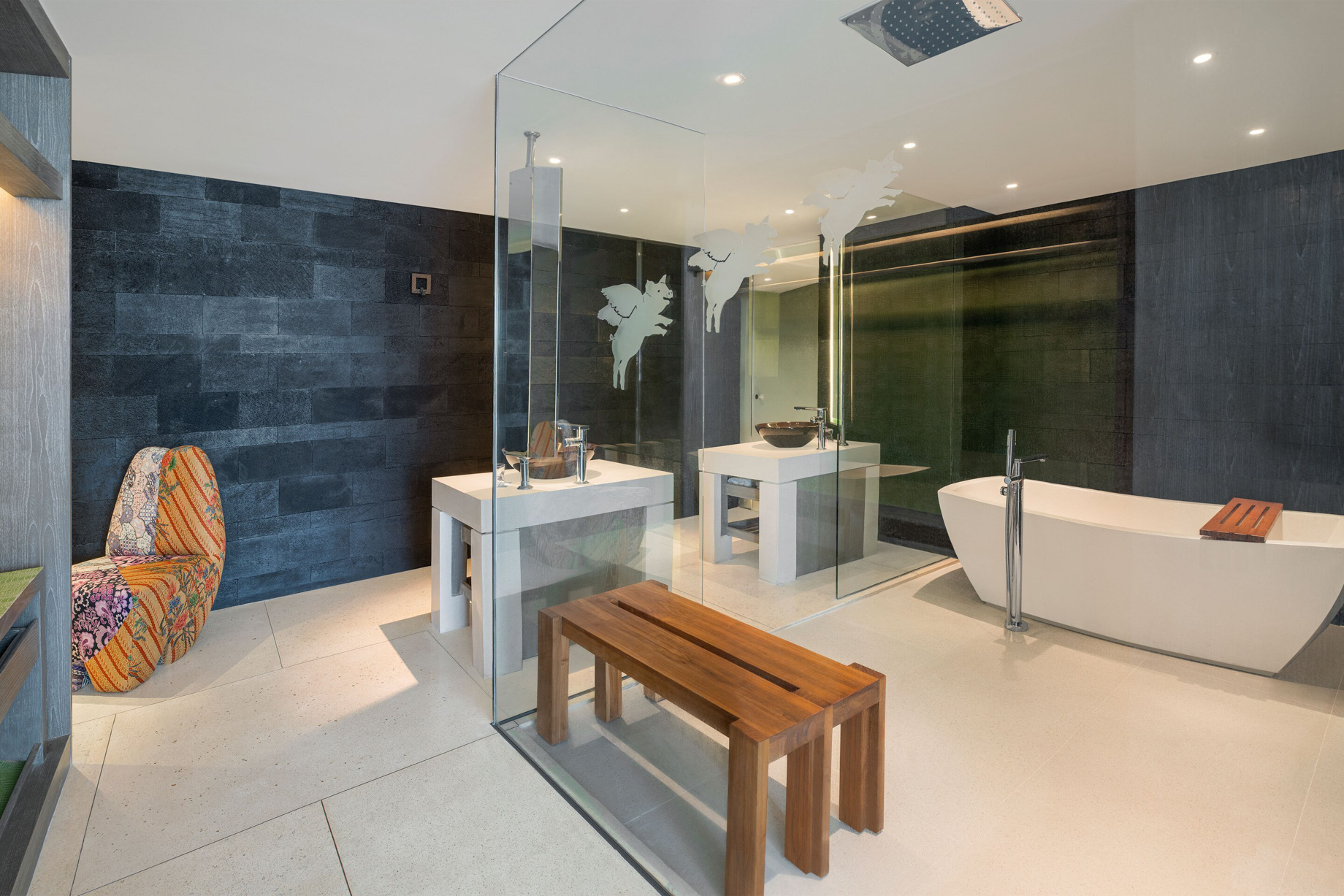 W Bali Seminyak Resort - Seminyak, Indonesia - WOW Suite Bathroom