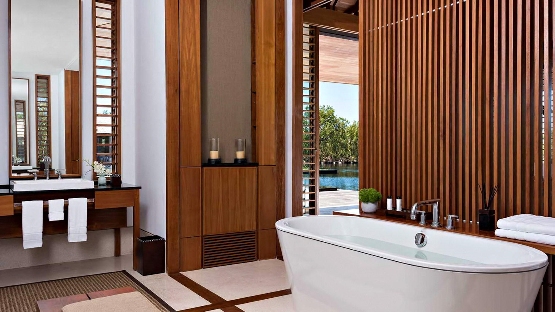 Amanyara Resort – Providenciales, Turks and Caicos Islands – 6 Bedroom Amanyara Villa Bathroom