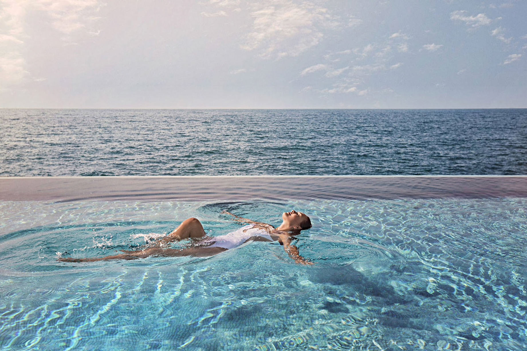 Burj Al Arab Jumeirah Hotel – Dubai, UAE – Burj Al Arab Terrace Infinity Pool Ocean View