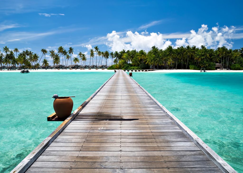 Gili Lankanfushi Resort - North Male Atoll, Maldives - Arrival Jetty Boardwalk
